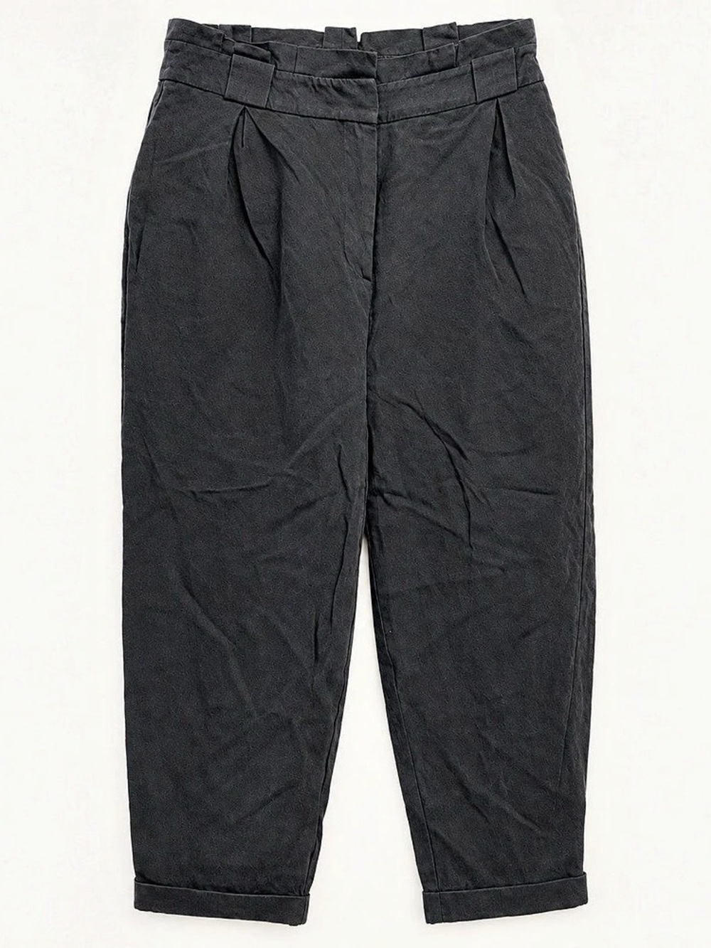 TOPSHOP Black Ankle Pants Size 6